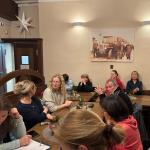 Ruderer in Deciner Restaurant