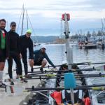 Ein letztes Foto vor dem Start