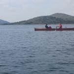 Ruderboot auf der Adria