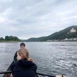 Lahnmündung in den Rhein