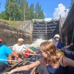 Schleuse Varistaipale zum Koster Valamo