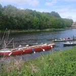 Ruderboote beim Tag der offenen Tür 2025