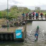 Brückendurchfahrt nach Rheinkanal