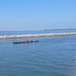 Ruderboot auf dem Po di Maestre