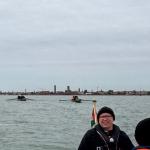 Ruderboote in Venedig