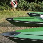Unsere E-Boote am Ufer