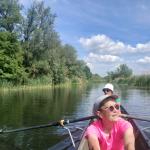 Mannschaft vor Landschaft