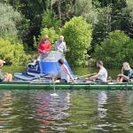 Trainer bei den Baumgarten C-Vierern