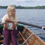 Anike im Inrigger
