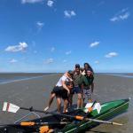 Ostemarathon auf der Sandbank