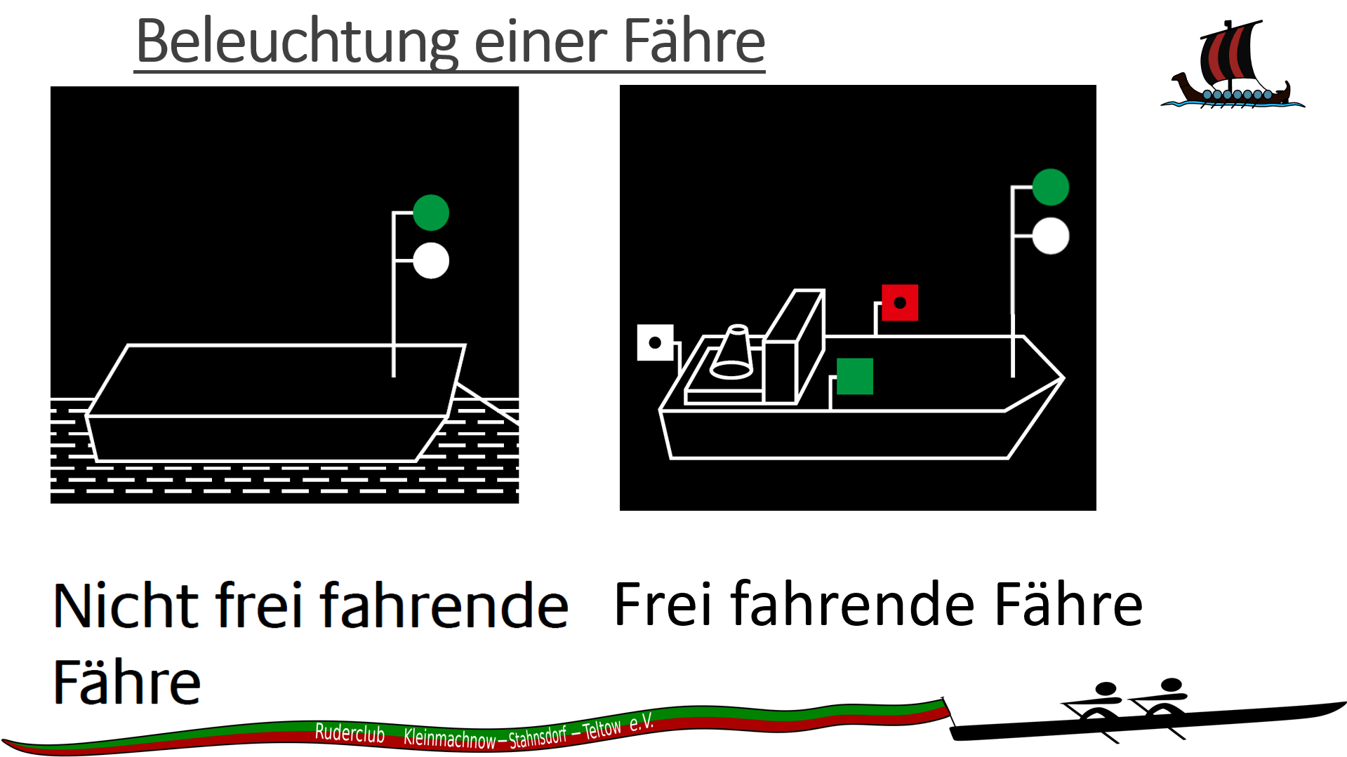 Beleuchtung Fähre